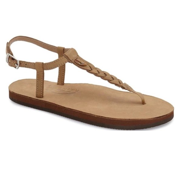 Rainbow Shoes - Rainbow T-Street Single Braided Ankle Strap Sandal